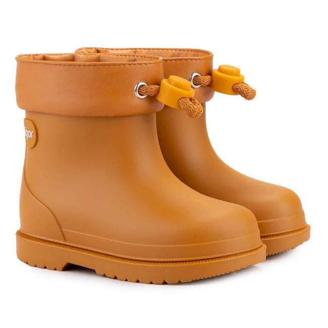 Picture of Igor Bimbi Euri Ankle Rain Boot - Caramelo