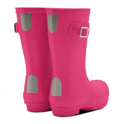 Hunter Original Little Kids Wellington Boots Azalea Pink
