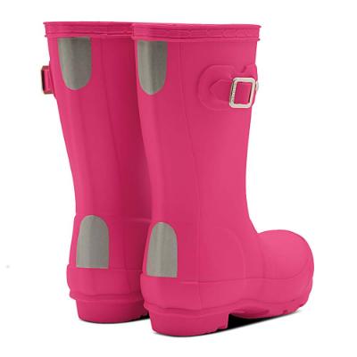 Picture of Hunter Original Big Kids Wellington Boots - Bright Pink