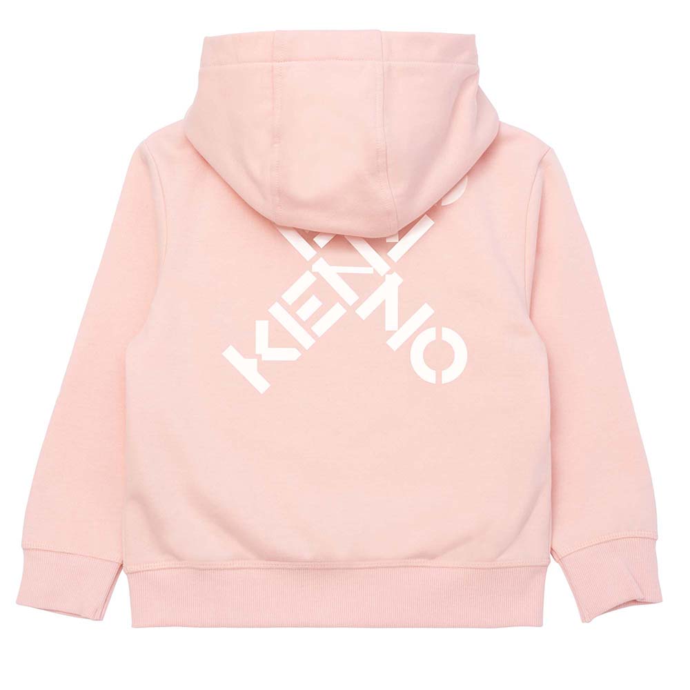 Pink kenzo hoodie on sale