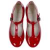 Picture of Panache Girls T Bar Pump - Red Patent