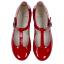 Picture of Panache Girls T Bar Pump - Red Patent