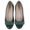 Picture of Panache Ballerina Bow Pump - Green Patent