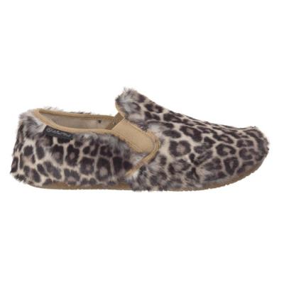 Picture of Naturino Manx Faux Fur Slipper - Beige Leopard