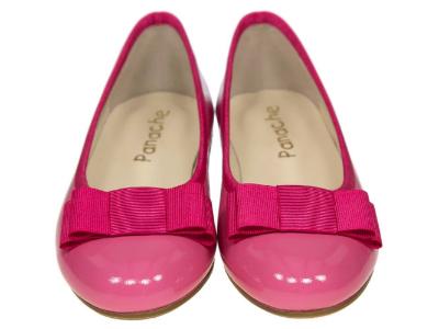 Picture of Panache Ballerina Bow Pump - Fuchsia Patent 