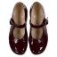 Picture of Panache Girls Mary Jane Shoe - Burgundy Patent