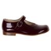 Picture of Panache Girls Mary Jane Shoe - Burgundy Patent