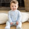 Picture of Emile Et Rose Boys Adrian Traditional Babygrow - Blue