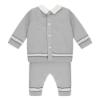 Picture of Emile Et Rose Boys Aiden Knitted Set With Hat - Grey