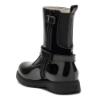 Picture of Lelli Kelly Bliss Unicorn Mid Calf Ankle Boot - Black Patent 
