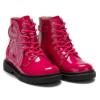 Picture of Lelli Kelly Diamante Fairy Wings Ankle Boot - Fuschia Patent