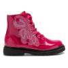 Picture of Lelli Kelly Diamante Fairy Wings Ankle Boot - Fuschia Patent