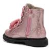Picture of Lelli Kelly Fuzzy Bear Bow Ankle Boot - Rose Pink