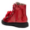 Picture of Lelli Kelly Fuzzy Bear Bow Ankle Boot - Red