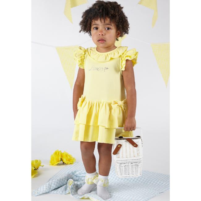 Picture of  Little A Charlotte Jersey Dress - Lemon