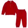 Picture of Wedoble Boys Knitted Trouser Set - Red