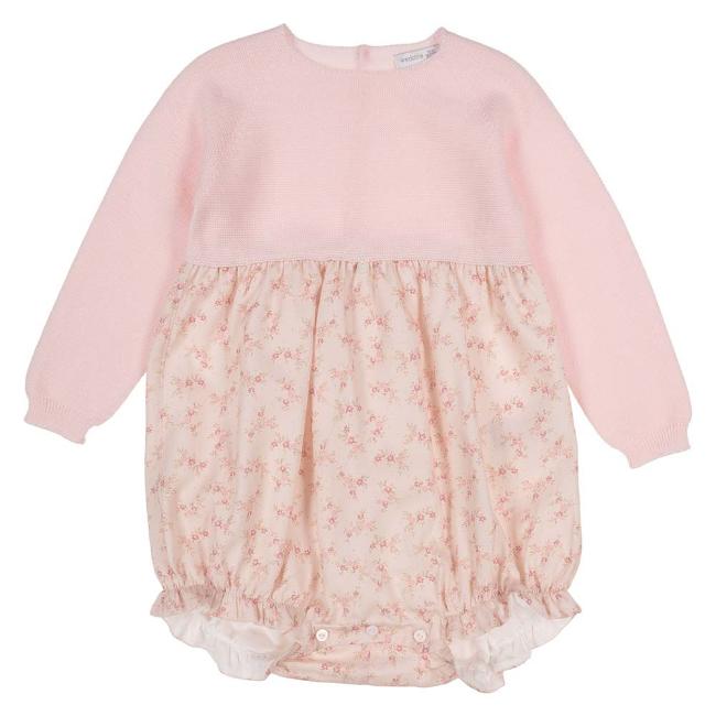 Picture of Wedoble Baby Girls Knitted Romper - Pink