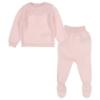 Picture of Wedoble Baby Girls Knitted Top & Bottoms Set - Pink