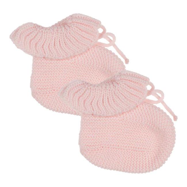 Picture of Wedoble Baby Girl Knitted Booties - Pink
