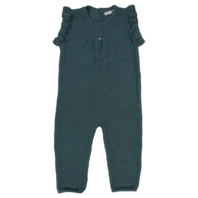 Picture of Wedoble Girls Knitted Romper - Teal Green