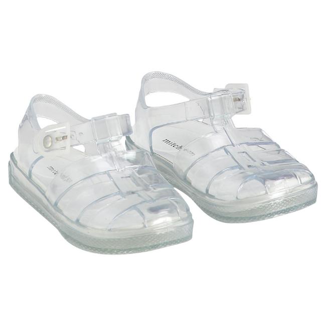 Picture of Mitch & Son Jimbo Clear Jelly Shoes - White 