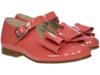 Picture of Panache Double Bow Mary Jane Shoe - Coral Pink