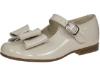 Picture of Panache Girls Double Bow Mary Jane Shoe - Beach Cream