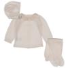 Picture of Mac Ilusion Boxed Knitted Lace Collar Set X 3 - Ivory 
