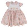 Picture of Miss P Smocked Teddy & Rockinghorse Bodice Dress - Pink