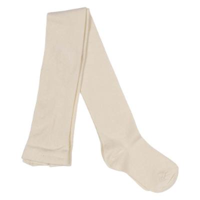 Picture of Meia Pata Plain Cotton Tights - Pearl