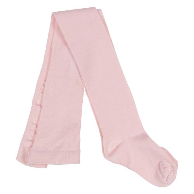 Picture of Meia Pata Plain Cotton Tights - Baby Pink