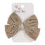 Picture of Meia Pata Velvet Bow Hairclip - Beige