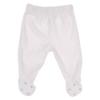 Picture of Rapife Velour Footie Set With Stars - White Silver