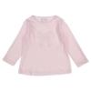 Picture of Rapife Girls Check Bow Top Loungewear Set - Pink