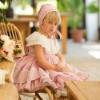 Picture of Meriche Alta Costura Cezanne Dress & Headband Set - Pink