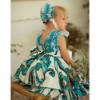 Picture of Meriche Alta Costura Rubens Dress & Headband Set - Turquoise