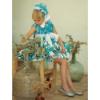 Picture of Meriche Alta Costura Rubens Dress & Headband Set - Turquoise