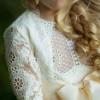 Picture of Meriche Alta Costura Ceremonia Lace Bolero Jacket - Cream