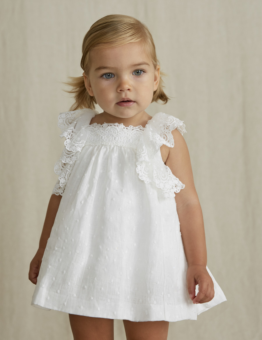 Baby white lace best sale dress