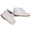 Picture of Panache Traditional Lace Up Toddler Boot - White Leather 