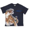 Picture of Kenzo Kids Boys Tiger T-shirt - Navy