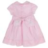 Picture of Kidiwi Smocked Puff Sleeve Dress - Pink White