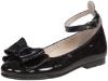 Picture of Panache Girls Double Bow Ankle Strap Shoe - Black