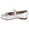 Picture of Panache Girls Snaffle Mary Jane Shoe - White Patent