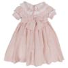 Picture of Miss P Hand Smocked Puff Sleeve Dress - Pink Blue