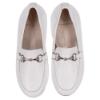 Picture of Panache Snaffle Loafer Shoe - White Leather