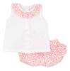 Picture of Rapife Baby Girls Ruffle Top & Panties Set - Pink Floral