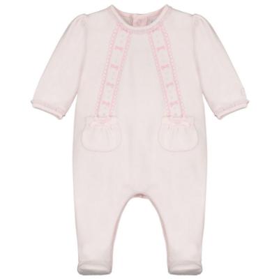 Picture of Emile Et Rose Girls Bronwyn Bow Babygrow - Pink