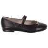 Picture of Panache Girls Snaffle Mary Jane Shoe - Black Leather