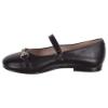 Picture of Panache Girls Snaffle Mary Jane Shoe - Black Leather